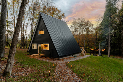 BirchRidge A-Frame:Catskills Retreat-Sauna-FirePit - Luxe Living STR Properties