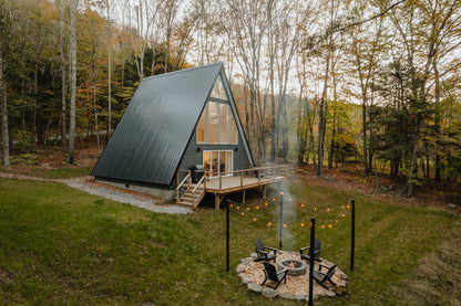 BirchRidge A-Frame:Catskills Retreat-Sauna-FirePit - Luxe Living STR Properties