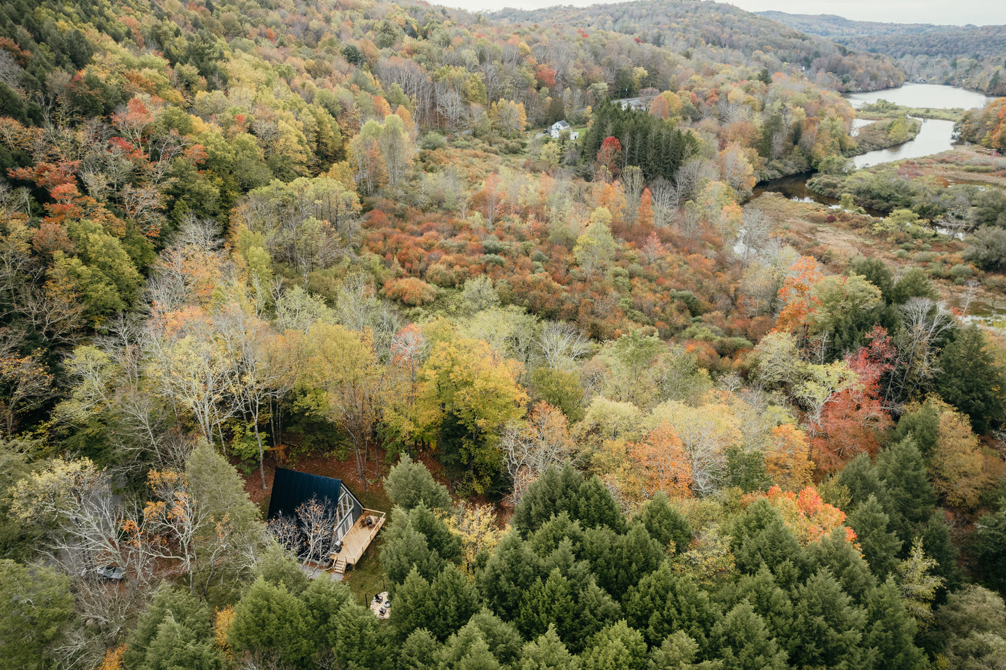 BirchRidge A-Frame:Catskills Retreat-Sauna-FirePit - Luxe Living STR Properties