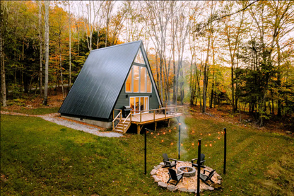 BirchRidge A-Frame:Catskills Retreat-Sauna-FirePit - Luxe Living STR Properties